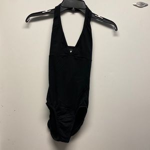 Motionwear halter leotard large